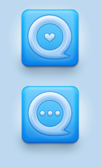 blue icon