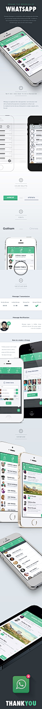 Whatsapp Redesign on Behance