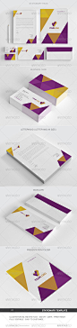 Print Templates - Modern Stationary Pack - 01 | GraphicRiver