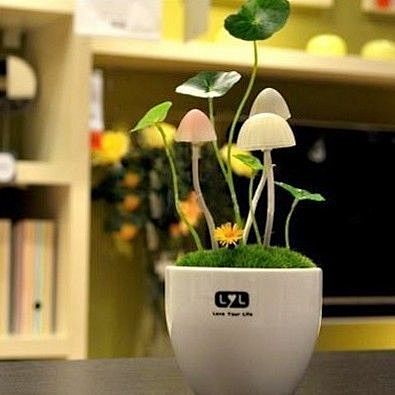 阿凡达光控感应灯 夜幕降临，蘑菇绽放，让...