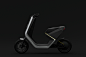 Husqvarna Scooter Concept : personal project of an electric scooter with some husqvarna DNA