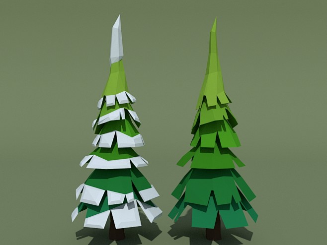LowPoly Forest Pack ...