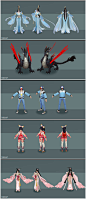 苍穹之剑 双十一天猫狂欢节活动中 超精品主角带法线高模怪物坐骑宠物法宝NPC 3D模型 3dmax源文件 CG原画参考设定