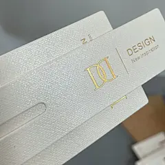 吊牌定制｜白金卡烫金吊牌 真的很别致