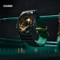 casio旗舰店GM-110NE New Era100周年系列运动手表卡西欧官网官方-tmall.com天猫