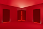 红色c4d背景 (1)