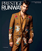 #杂志大片# Prestige Runway Hong Kong FW 2016: #Nyle DiMarco# by Mike Ruiz.他应该是全美超模大赛最成功的男模.