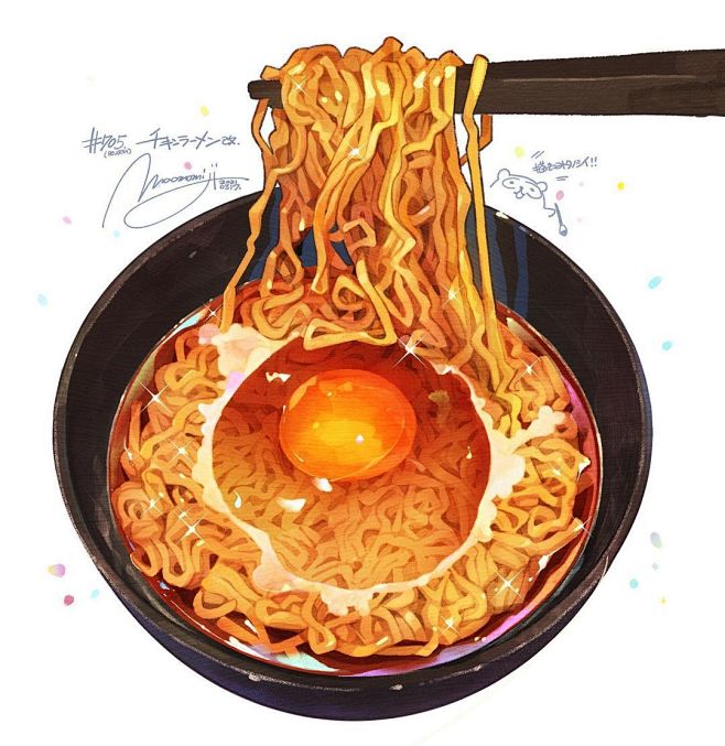 美食绘， ins：maomomiji ​...