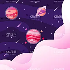 星球背景  - 源文件下载【酷图网】星球背景,星空背景,星球,行星,银河系,太空,卡通,宇宙星球,天体,恒星,矮行星,太阳系,