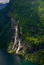 Seven sisters waterfall, Geiranger | Norway (by Bergen64)