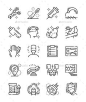 Surgery Line Icons - Technology Icons