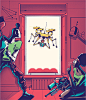 Wired Germany - Miss Know it All : A couple of illustrations for Wired Germany's December '15 issue.They accompany questions from the "Miss Know it All" section of the magazine.