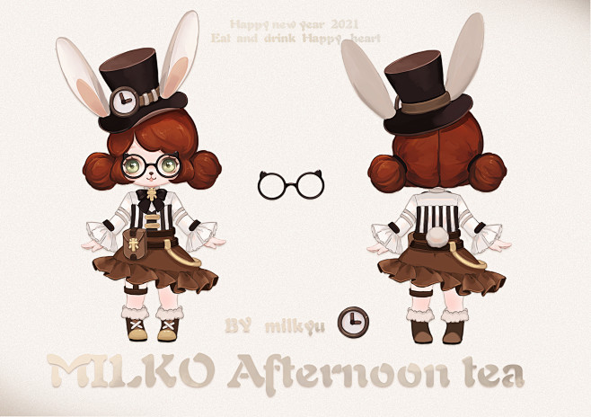 蒸汽朋克盲盒milko 米可by  小白...