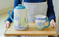 水具套装耐热陶瓷冷水壶套装家用创意茶壶果汁壶欧式花茶水杯套装-淘宝网