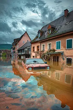 自然灾难抗洪抢险图片