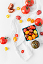 FOOD: Tomatoes : Editorial food photography.