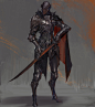 knight, Ting Xu : character design