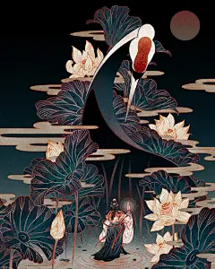 插画  |   新潮国风系列 ​​​​