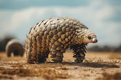 拒绝野味保护丘陵穿山甲