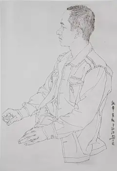 徐默白描人物范例，这叫一个牛！
