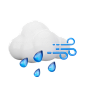 PNG素材：多云的风细雨