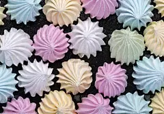 自制的颜色酥皮