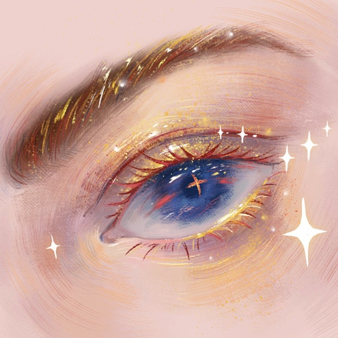 插画 | 眼睛练习