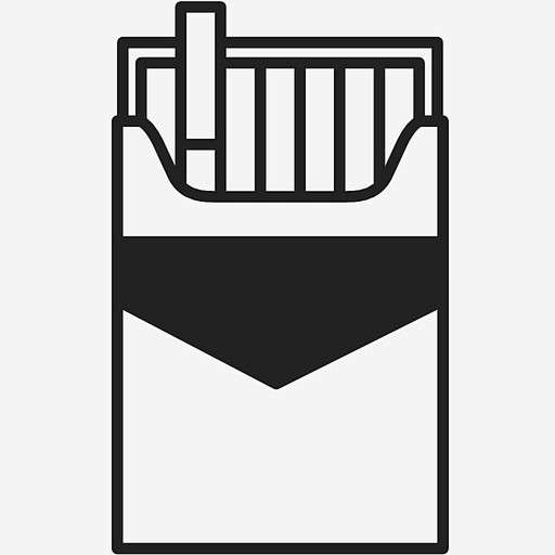 香烟盒子纸箱图标_88ICON https://88icon.com 香烟 盒子 纸箱 烟盒 香烟盒