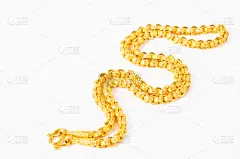 项链,黄金,亮闪闪,概念和主题,水平画幅,无人,金融,金融和经济,背景分离,泰国