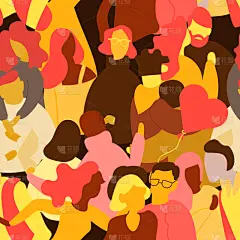 四方连续纹样,群众,请柬,人,高雅,男人,纺织品,浪漫,庆祝,爱