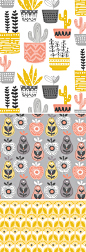 wendy kendall designs – freelance surface pattern designer » cactus kitchen