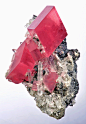 Rhodochrosite with Quartz from Colorado