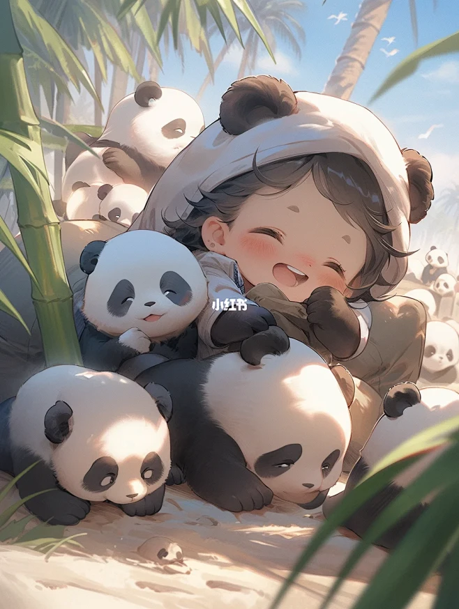今日治愈 | 有喜欢叠熊猫的吗？