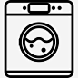 洗衣机图标png免抠素材_新图网 https://ixintu.com 洗涤 清洗 清洁 洗衣机 家政 电器 家具和家居