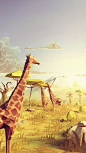 Power Giants - lowpoly paperworld by Mateusz Szulik,