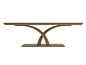 Rectangular wooden table ALEXANDER | Table by A.R. Arredamenti