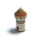 C4d建筑3D立体模型