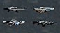 Sci-fi rifle concept