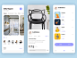 室内家居app ui .xd素材下载 - 豆皮儿
