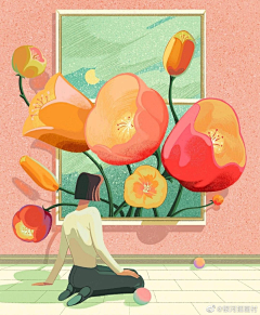 Wendy-陈-22采集到扁平插画