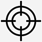 目标图标 https://88ICON.com 目标 武器 射击 狙击手的目标