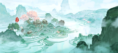 aurora_采集到背景-古风
