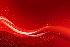 红色励志科技企业抽象线条背景图