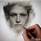 Casey Baugh 13岁开始学习油画，17岁成为职业画家售出作品，25岁在美国知名画廊开个展并列为许多出版物封面包括美国艺术家杂志和美国艺术收藏家 Baugh现居纽约。@中原100 @郑成龙-Ivan @我是范宇斯 @油画侠 @CG硬克美术资源网 @-LINRAN- @季诺gino2011 @涂鸦王国网 @王振卫_冷血王子@北京黑白画室 ​​​​