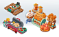 Project Panda Pastry Foods Game Objects