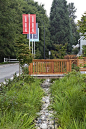 Bioswale removes silt and pollution from surface runoff water at seven35, North Vancouver. Click image for details & visit our Stormwater Solutions board >>  http://www.pinterest.com/slowottawa/stormwater-solutions/