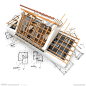 3d建筑模型图纸设计图