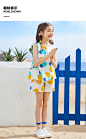 巴拉巴拉旗下女童套装儿童两件套夏季新款潮背心童装洋气网红春装-tmall.com天猫