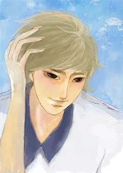 seven空  的插画 帅哥？