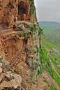 [堡垒悬崖] 以色列北部加利利 Arbel堡垒悬崖
